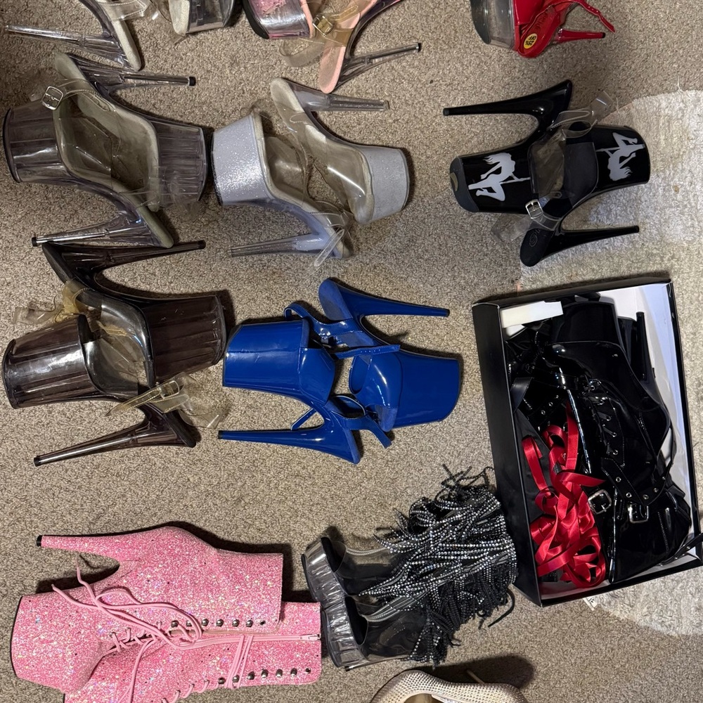 Pleaser Platform Heels bundle! - image 1